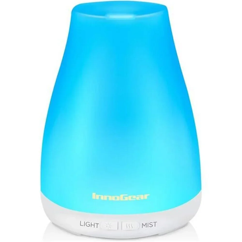 InnoGear Essential Oil Diffuser Premium 5-in-1 Diffusers for Home Scent White